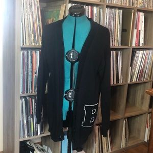 Forever 21 Letter Cardigan